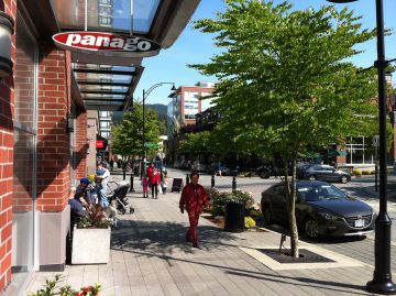 A Vancouver sidewalk